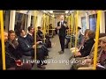 Strangers on Perth Train Burst into Singing Bob Marley.