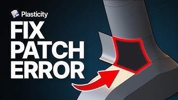 Why does my patch fail in Plasticity? - QUICK FIX
