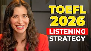 TOEFL 2026 Listening Strategy | The Only Note-Taking System You Need