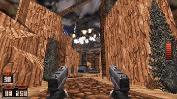 THE AMC SQUAD - Amazing free FPS made with eDuke32 (Build engine) - gameplay ep. 1 missions 1-3