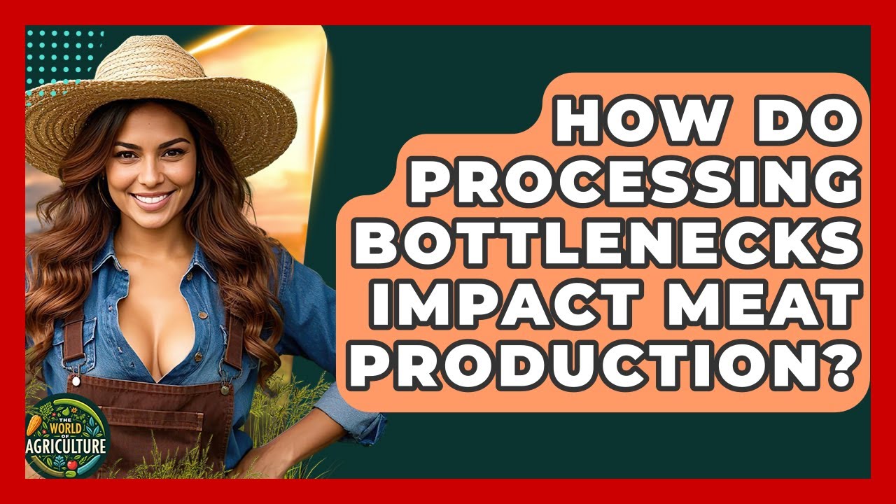 How Do Processing Bottlenecks Impact Meat Production? - The World of Agriculture