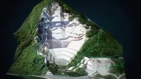 Animation of quarry made with Autodesk Civil 3D & ReCap