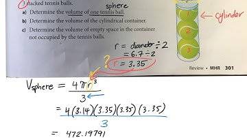 How to calculate volume word problem Gr 9 applied