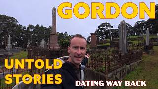 Gordon Cemetery. What remains