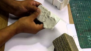Making Thatched Roofs - miniature wargaming scenery