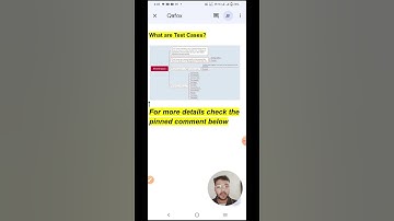 What are Test Cases | 1 minute - Software Testing Shorts #28
