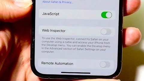 How To Enable Javascript On iPhone! (2024)