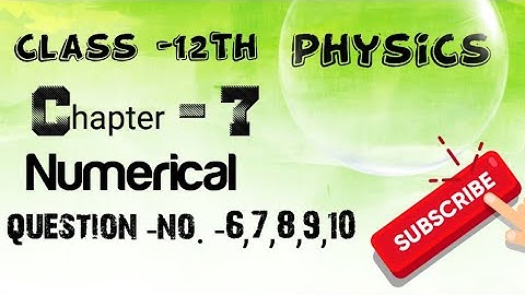 class -12th | Chapter 7 || moving charges and magnetic field || Numerical || Kumar mittal