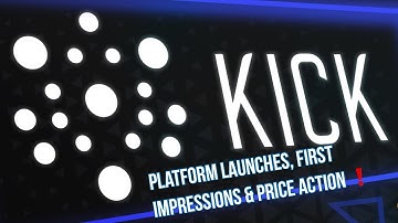 Kick.io Platform First Impressions + Price Action as Public Trading Opens | Cardano Launchpad