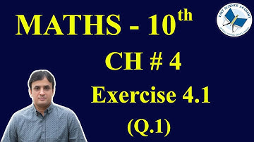 Maths Class 10 Chapter 4 Exercise 4.1 Q.1 solve the partial fraction
