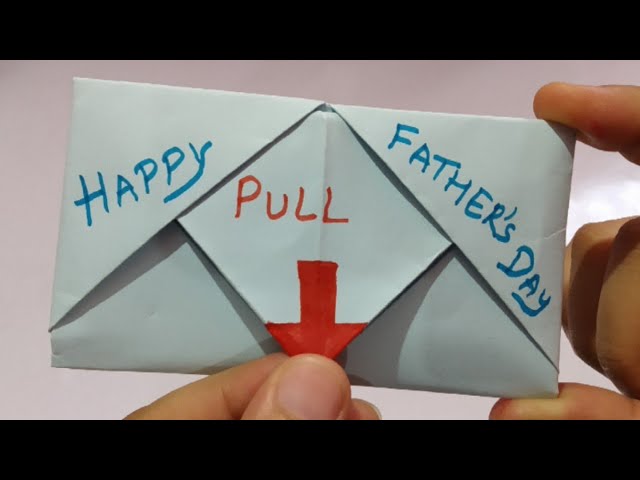 DIY: Origami Pop-Up Father's Day Card