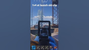 Rust console 1v4 at launch (old clip) #viral #like #subscribe #ps5 #gaming #rust #billieeilish