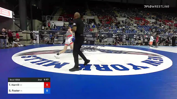 138 Lbs Round Of 32 - Tyler Harrill, Nebraska Vs S...