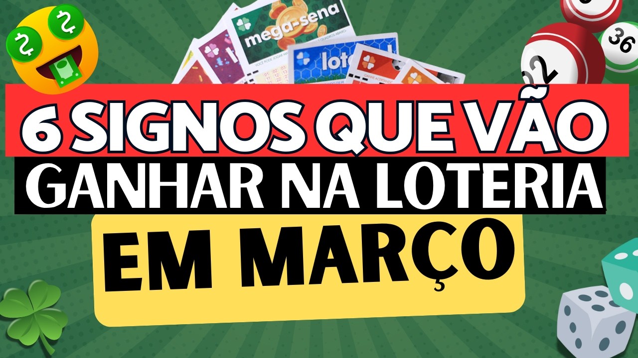 6 SIGNOS COM MAIS SORTE EM MARÇO 🍀 - YouTube