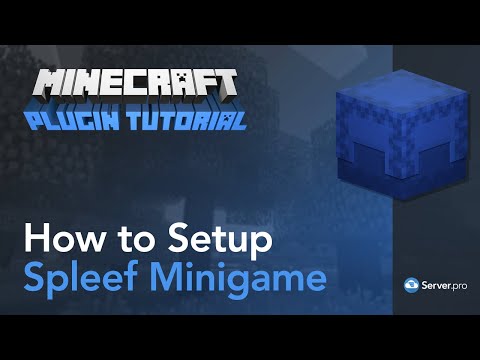 How to Setup Spleef Minigame - Minecraft Java
