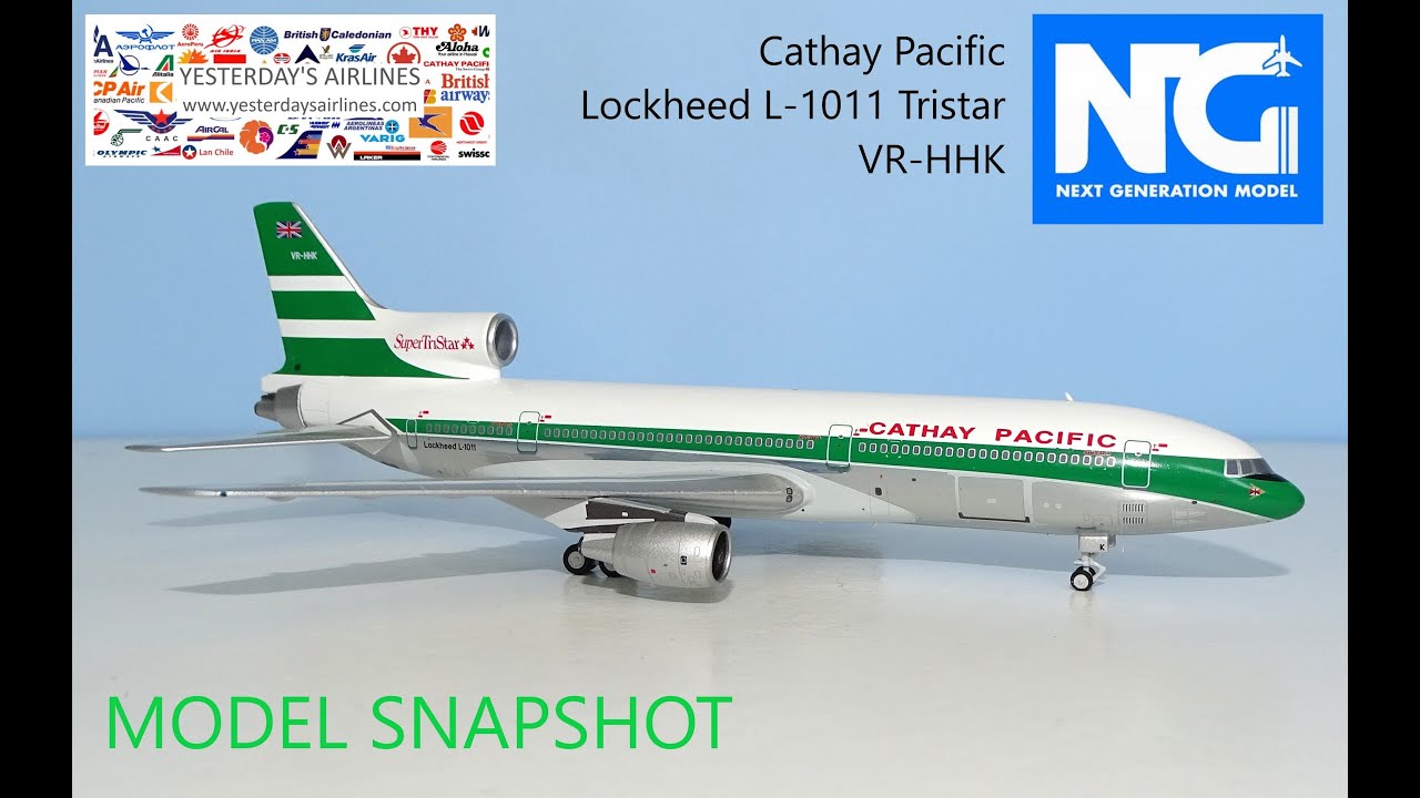 MODEL SNAPSHOT - Cathay Pacific | Lockheed L-1011 Tristar 1