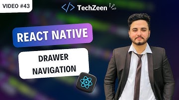 React Native Tutorial #43 : Drawer Navigation in React Navigation (Hindi/Urdu) | 2024