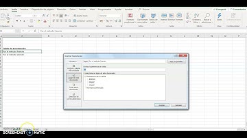 Cómo hacer un índice sencillo en Excel