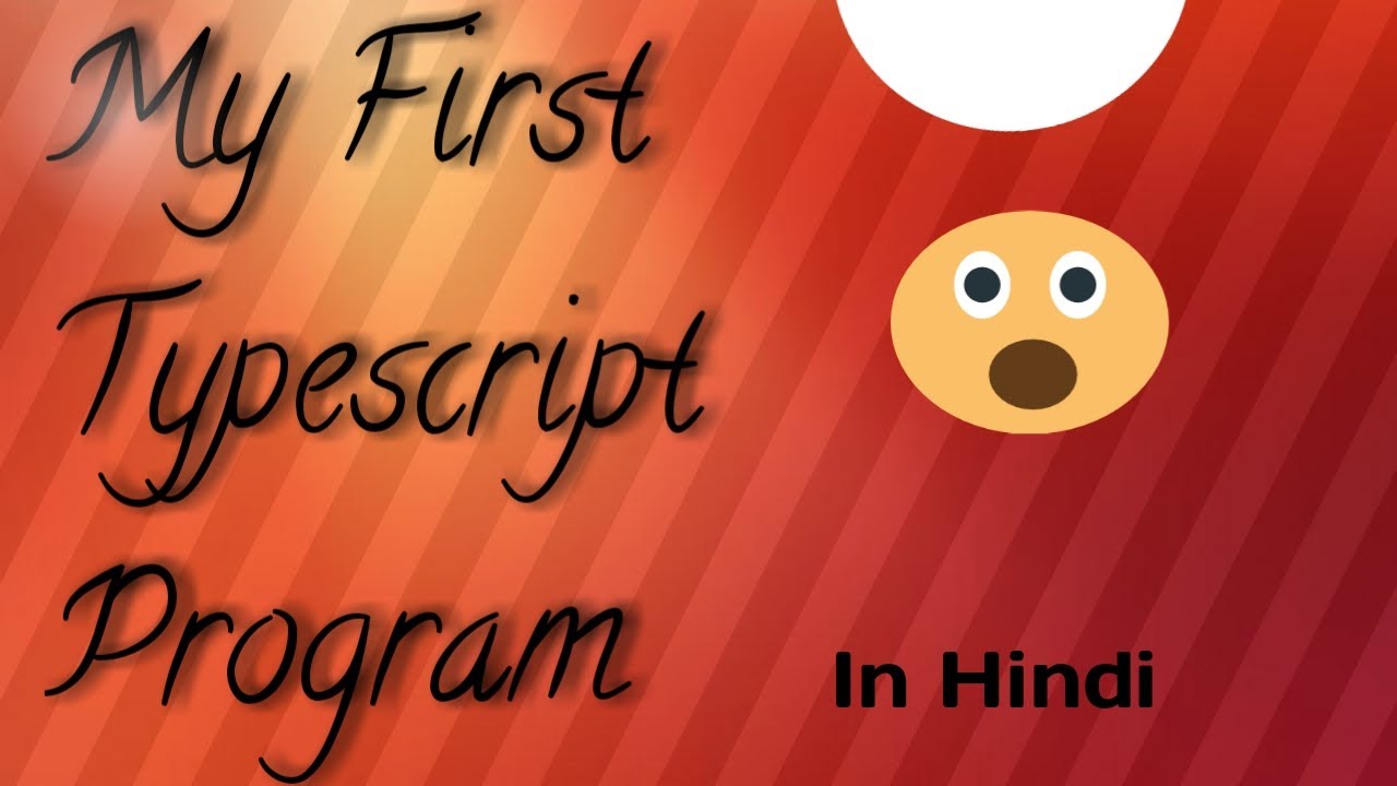 Typescript Tutorial in Hindi - YouTube