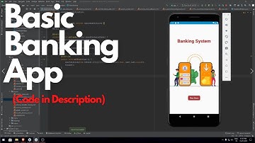 Basic Banking App | Android Project | The Sparks Foundation Internship