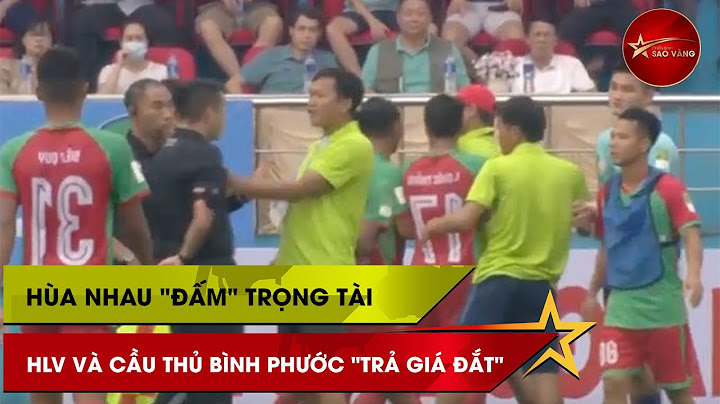 Hùa nhau "đấm" trọng tài, HLV và cầu thủ Bình Phước "trả giá đắt" | Chiến Binh Sao Vàng