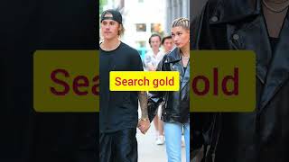 Justin Search Gold & Lost Diamond 💎 #justinbieber #selenagomez