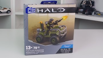 Mega Construx Halo the Series Fleetcom Mongoose Review