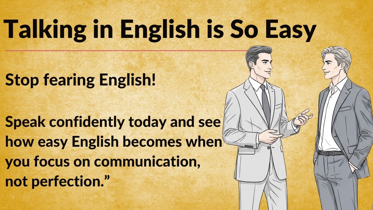 Talking in English is so Easy | Graded Reader | Improve Your English | Learn English through Stories
