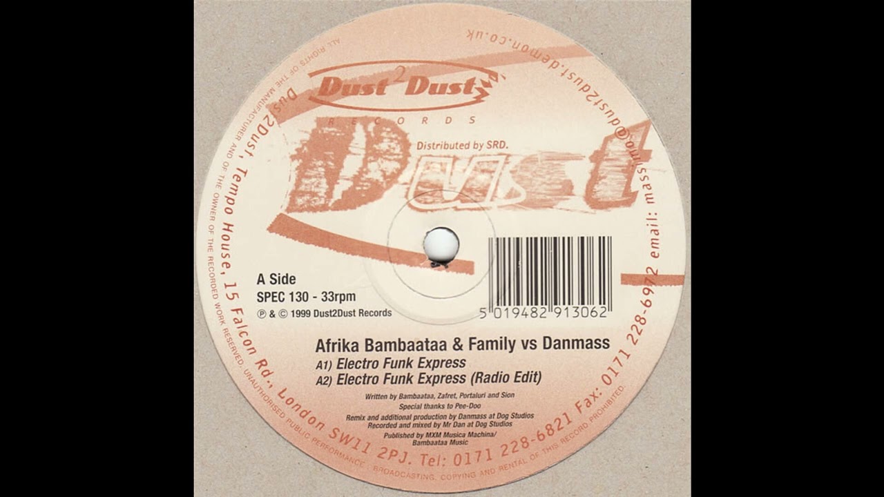 Afrika Bambaataa & Family Vs. Danmass = Electro Funk Express {1999}