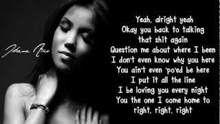 Video voorbeeld van "Jhene Aiko - 2 Seconds (Lyrics)"