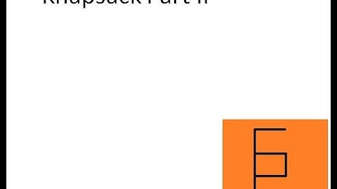 Greedy Algorithm | Knapsack Part II