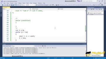 حلقه تکرار while در سی پلاس پلاس c++