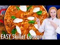 EASY Skillet Lasagna Recipe!! 30-Minute Dinner Recipe!