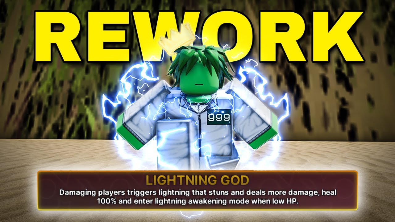 MYTHIC LIGHTNING GOD Got BUFFED and is AMAZING in Roblox Squid Game | Ink Game