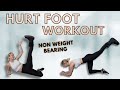 Hurt Foot Workout | 30 Minute Non Weight Bearing Workout | fitnessa ◡̈