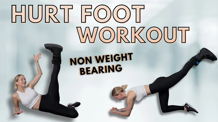 Hurt Foot Workout | 30 Minute Non Weight Bearing Workout | fitnessa ◡̈