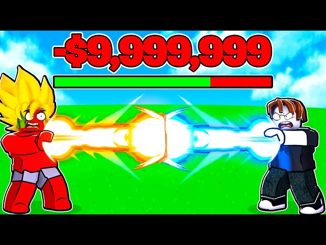 I SPENT $9,802,395 in ROBLOX ANIME POWER SIMULATOR (world record