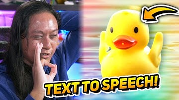 Hilarious TEXT TO SPECH Voices With Uberduck.ai!