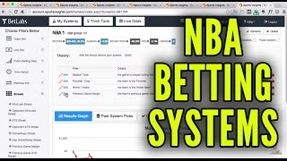 Http://www.thesportsgeek.com/go/sportsinsights/ - click here to get
the betlabs software and create your own nba betting systems. in this
video i test out so...