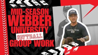 Mid-Season Webber University Softball Group Work