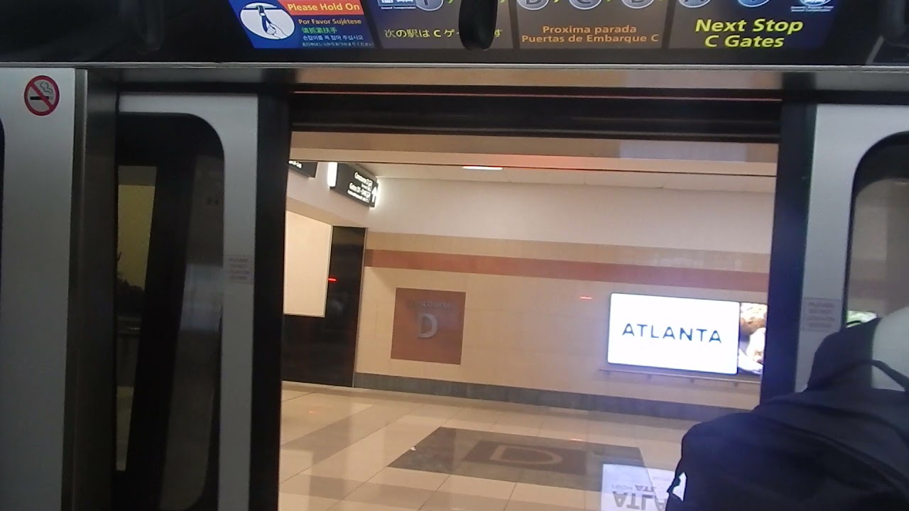 The Plane Train (Atlanta Airport) Doors Closing Announcement YouTube