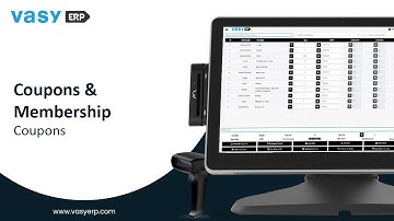 How to Create and Generate Coupons - Coupons & Membership Module | VasyERP