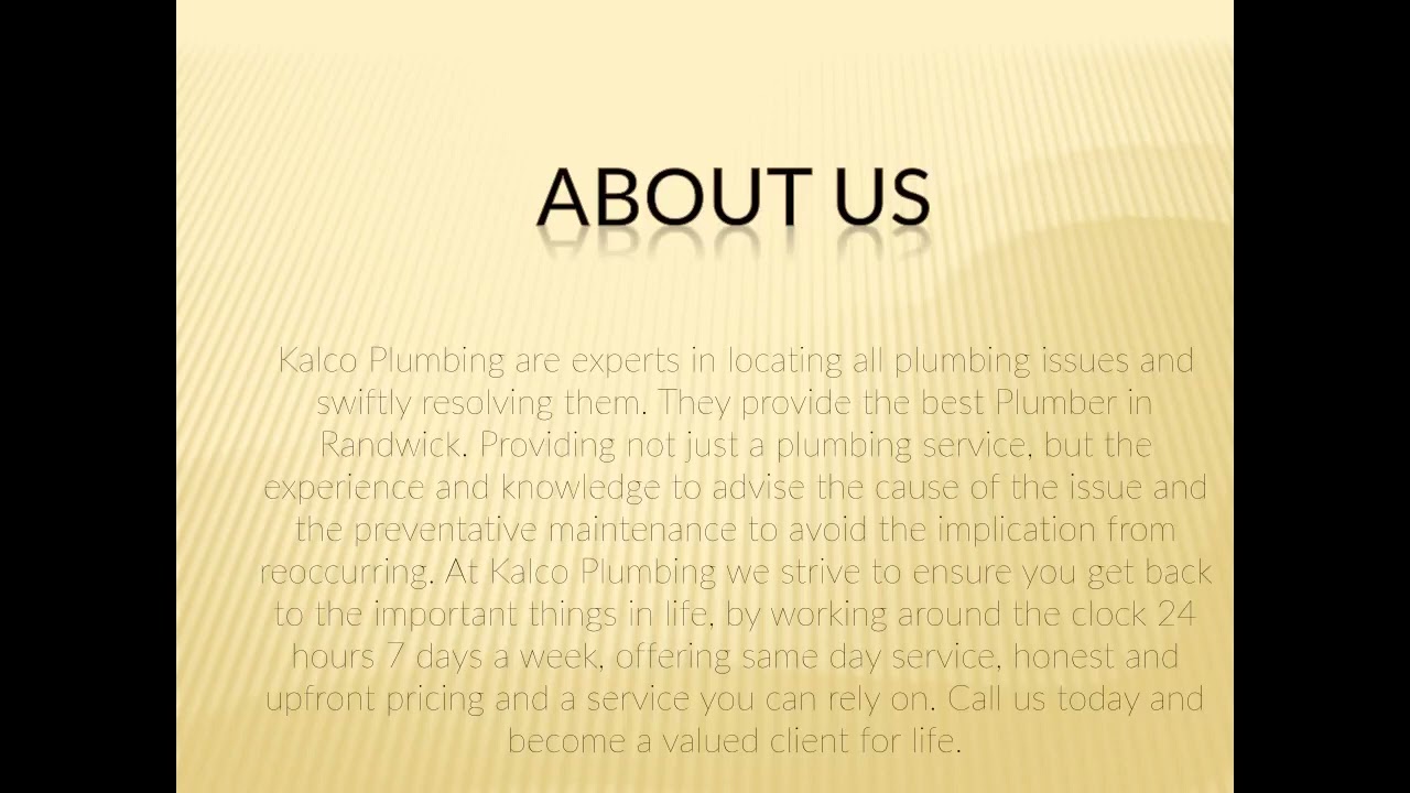 Best Plumber in Randwick