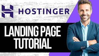 How to Create a Landing Page in Hostinger Website Builder