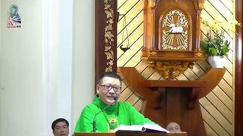 Giảng lễ CHÚA NHẬT - TUẦN XIV THƯỜNG NIÊN  6g30 - 09/07/2023 - Lm Martin de Porres VŨ ĐỒNG TÙNG CSsR