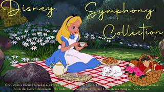 A Golden Afternoon Tea with Alice | Cozy Disney Symphony Playlist to Stress Relief 🌸 screenshot 5