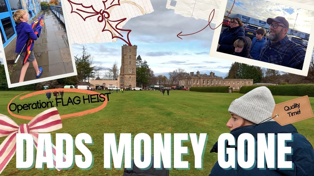 Куда делись все деньги папы? 😆 Куртки, мучные черви и хитрое ограбление плавательного флага!