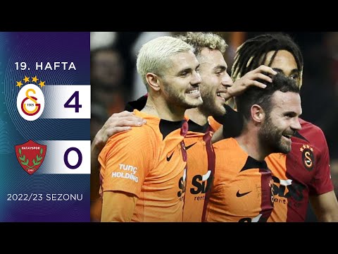 Galatasaray (4-0) Atakaş Hatayspor | 19. Hafta - 2022/23