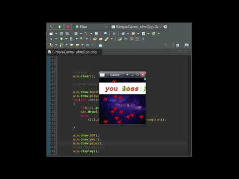 simple game by c++/sfml