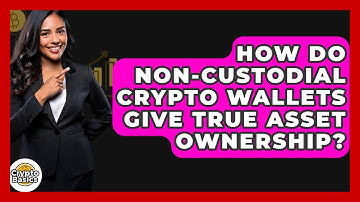 How Do Non-custodial Crypto Wallets Give True Asset Ownership? - CryptoBasics360.com